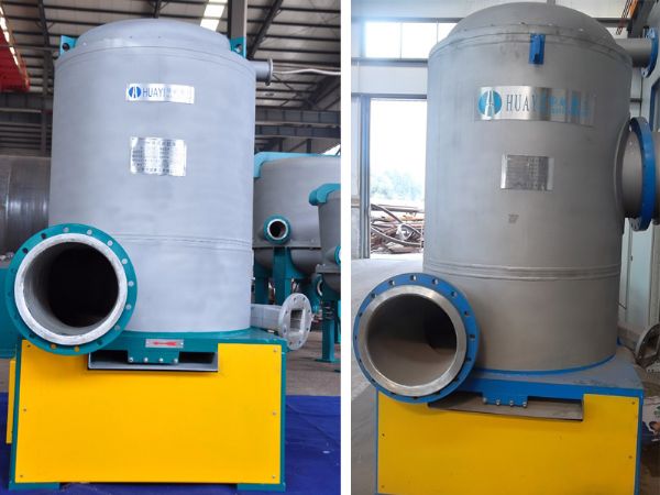 升流式壓力篩（粗篩）完工，準(zhǔn)備發(fā)貨